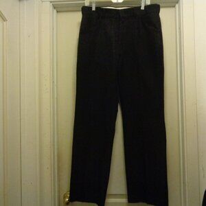 CLASSIC MENS BLACK KNIT PANTS 34 BY 32